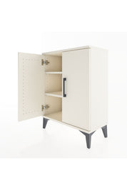 Arges Komodin 2 Raflı 2 Kapaklı 60x30x80 - S13M022V1A
