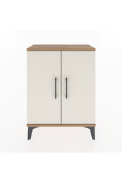 Arges Komodin 2 Raflı 2 Kapaklı 60x30x80 - S13M022V7A