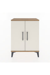 Arges Komodin 2 Raflı 2 Kapaklı 60x30x80