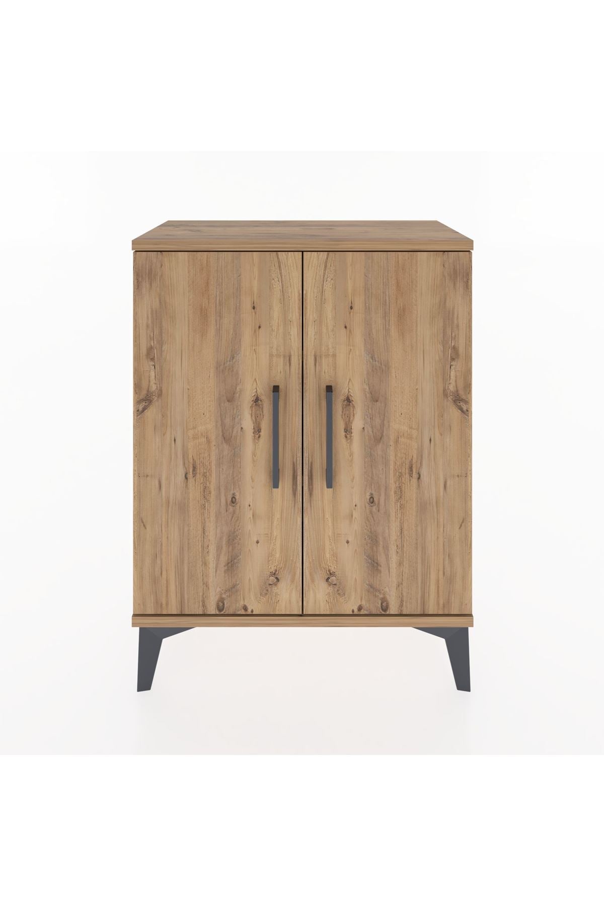 Arges Komodin 2 Raflı 2 Kapaklı 60x30x80 - S13M022V9A