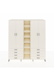 Kronos Dolap 10 Raflı 8 Çekmeceli 2 Askılı 220x59x243 - S784M004V04C