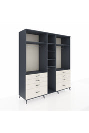 Kronos Dolap 8 Raflı 8 Çekmeceli 3 Askılı 220x59x243 - S784M008V16C