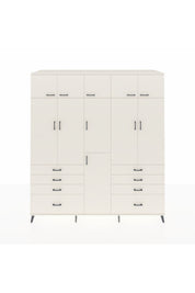 Kronos Dolap 8 Raflı 8 Çekmeceli 3 Askılı 220x59x243 - S784M009V04C