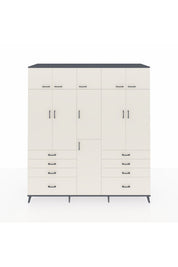 Kronos Dolap 8 Raflı 8 Çekmeceli 3 Askılı 220x59x243 - S784M009V13C