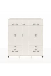Kronos Dolap 12 Raflı 4 Çekmeceli 2 Askılı 220x59x243 - S784M011V04C
