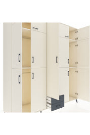 Kronos Dolap 10 Raflı 2 Çekmeceli 4 Askılı 220x59x243 - S784M012V05C