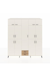 Kronos Dolap 10 Raflı 2 Çekmeceli 4 Askılı 220x59x243 - S784M012V06C