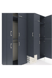 Kronos Dolap 10 Raflı 2 Çekmeceli 4 Askılı 220x59x243 - S784M012V16C