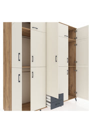 Kronos Dolap 10 Raflı 2 Çekmeceli 4 Askılı 220x59x243 - S784M012V23C