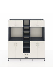 Kronos Dolap 14 Raflı 2 Çekmeceli 2 Askılı 220x59x243 - S784M013V13C