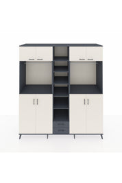 Kronos Dolap 14 Raflı 2 Çekmeceli 2 Askılı 220x59x243 - S784M013V14C