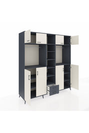 Kronos Dolap 14 Raflı 2 Çekmeceli 2 Askılı 220x59x243 - S784M013V14C