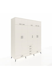 Kronos Dolap 6 Raflı 6 Çekmeceli 4 Askılı 220x59x243 - S784M014V04C