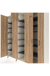 Kronos Dolap 18 Raflı 9 Kapaklı 220x59x243 - S784M015V02C