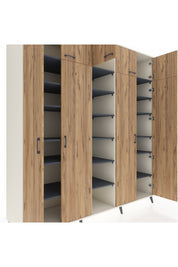 Kronos Dolap 18 Raflı 9 Kapaklı 220x59x243 - S784M015V02C