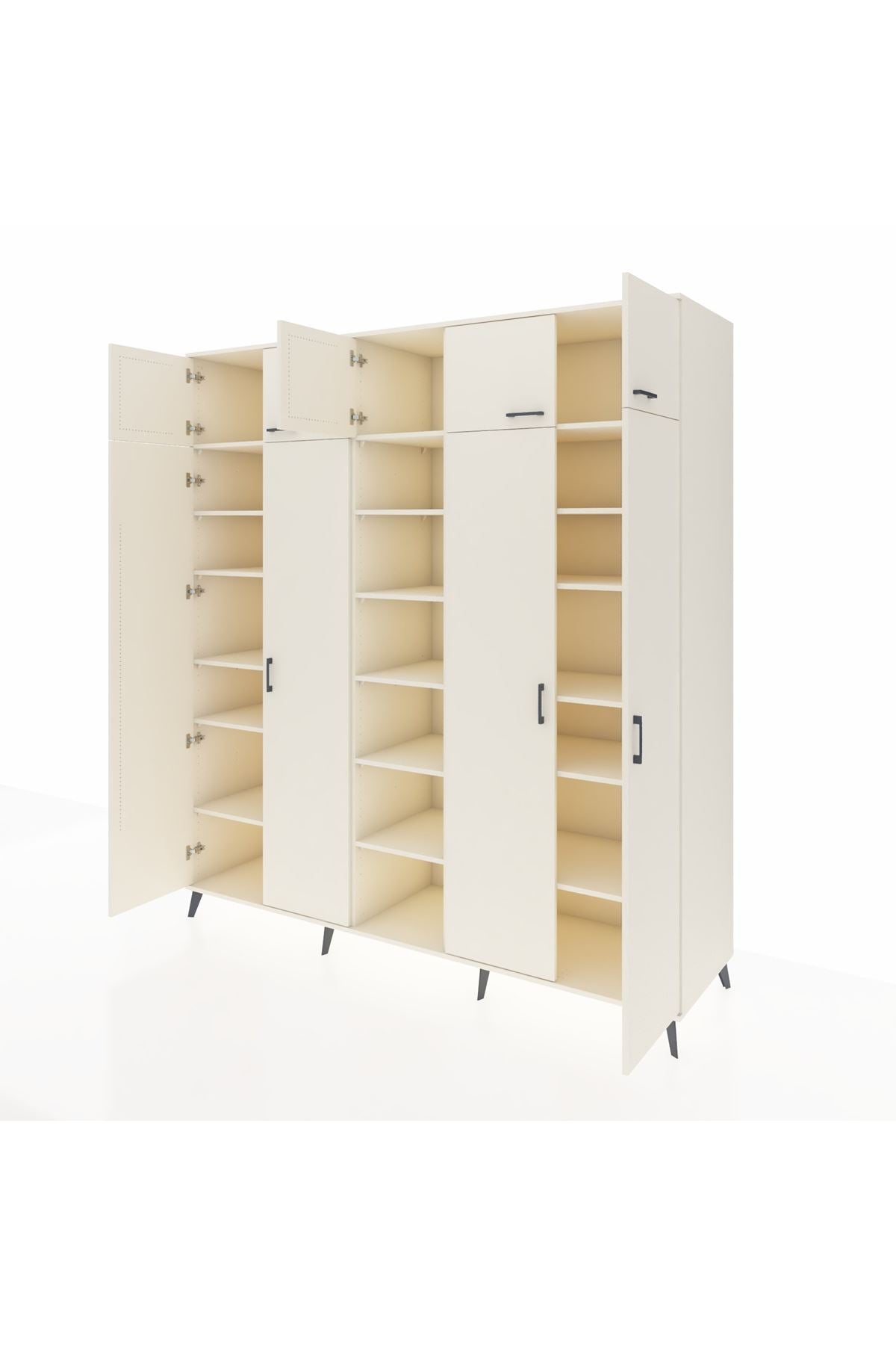 Kronos Dolap 18 Raflı 9 Kapaklı 220x59x243 - S784M015V04C