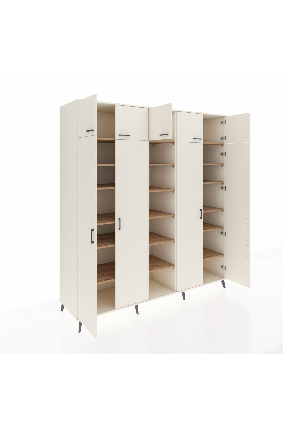 Kronos Dolap 18 Raflı 9 Kapaklı 220x59x243 - S784M015V06C