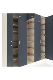 Kronos Dolap 18 Raflı 9 Kapaklı 220x59x243 - S784M015V09C
