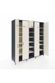 Kronos Dolap 18 Raflı 9 Kapaklı 220x59x243 - S784M015V13C