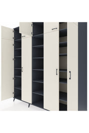 Kronos Dolap 18 Raflı 9 Kapaklı 220x59x243 - S784M015V14C
