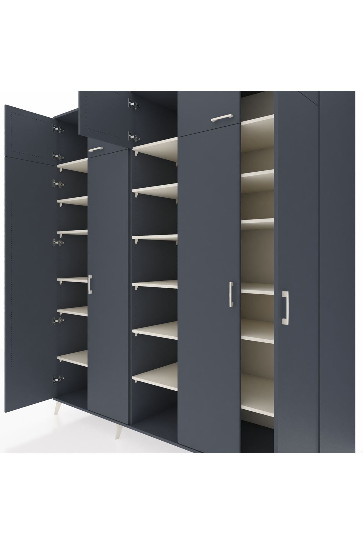 Kronos Dolap 18 Raflı 9 Kapaklı 220x59x243 - S784M015V16C