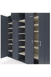 Kronos Dolap 18 Raflı 9 Kapaklı 220x59x243 - S784M015V16C