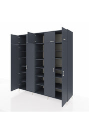 Kronos Dolap 18 Raflı 9 Kapaklı 220x59x243 - S784M015V17C
