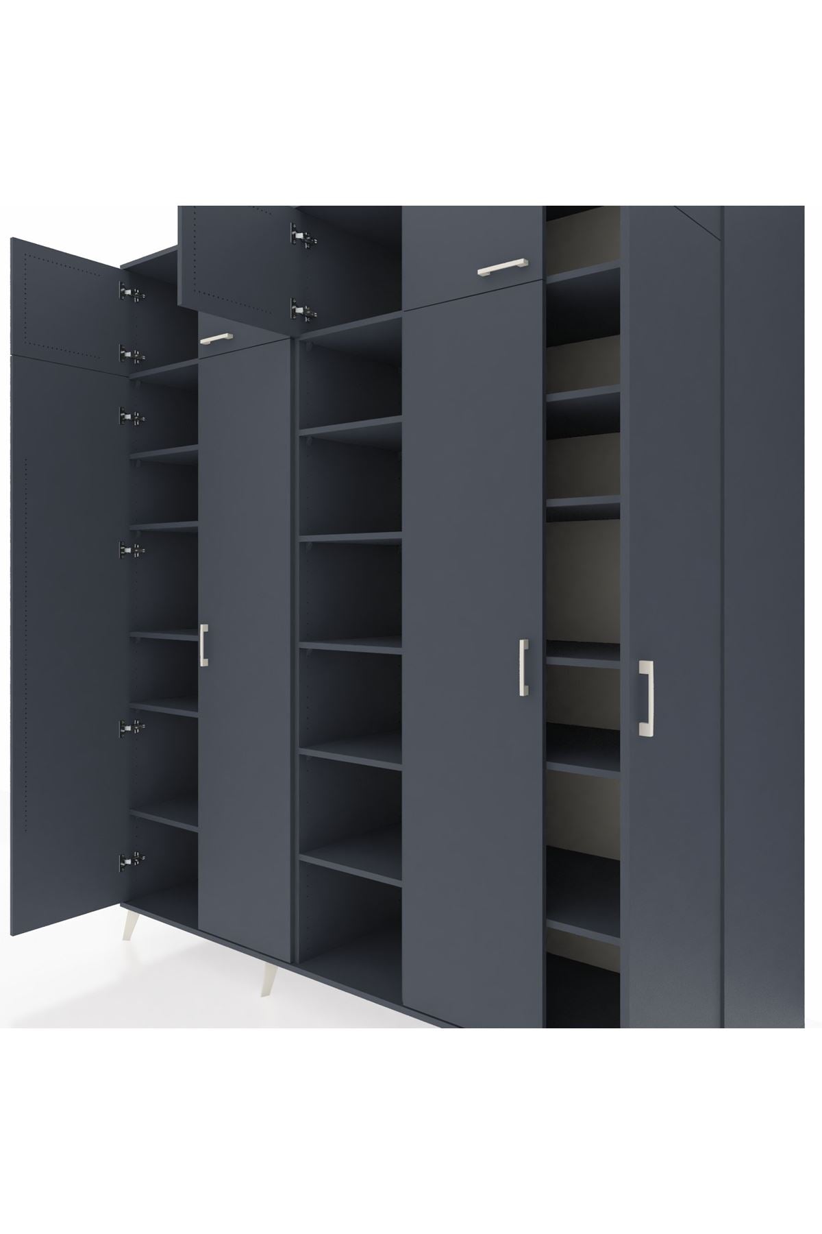 Kronos Dolap 18 Raflı 9 Kapaklı 220x59x243 - S784M015V17C