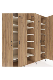 Kronos Dolap 18 Raflı 9 Kapaklı 220x59x243 - S784M015V19C