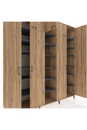 Kronos Dolap 18 Raflı 9 Kapaklı 220x59x243 - S784M015V20C