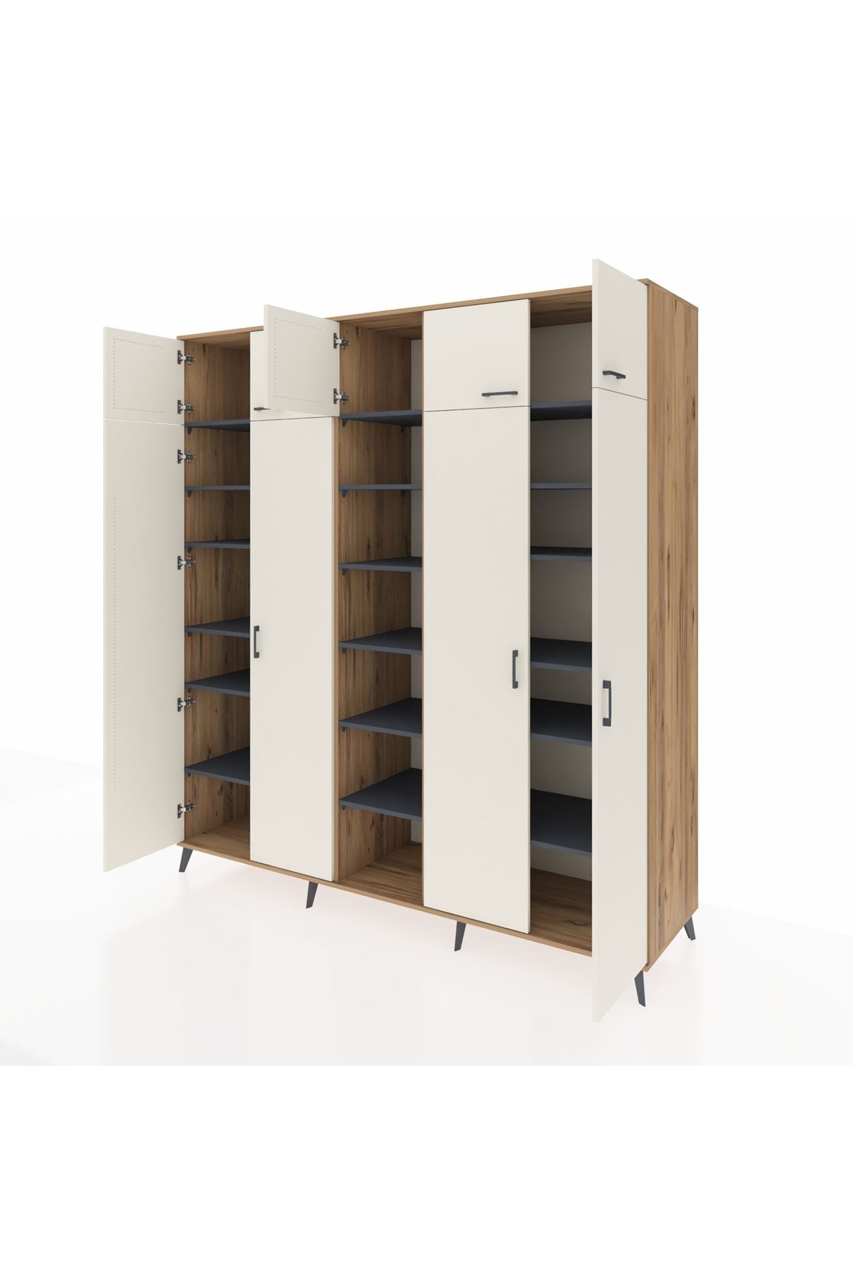 Kronos Dolap 18 Raflı 9 Kapaklı 220x59x243 - S784M015V23C