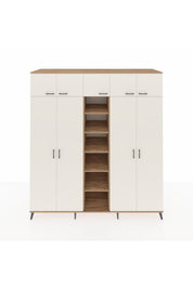 Kronos Dolap 18 Raflı 9 Kapaklı 220x59x243 - S784M015V24C