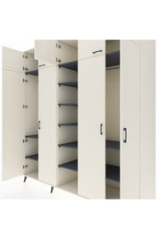 Kronos Dolap 12 Raflı 9 Kapaklı 2 Askılı 220x59x243 - S784M016V05C