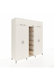 Kronos Dolap 12 Raflı 9 Kapaklı 2 Askılı 220x59x243 - S784M016V06C