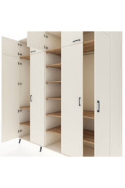 Kronos Dolap 12 Raflı 9 Kapaklı 2 Askılı 220x59x243 - S784M016V06C