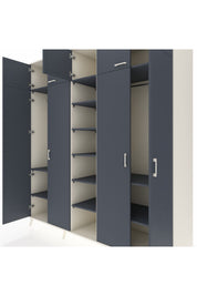 Kronos Dolap 12 Raflı 9 Kapaklı 2 Askılı 220x59x243 - S784M016V08C