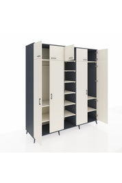 Kronos Dolap 12 Raflı 9 Kapaklı 2 Askılı 220x59x243 - S784M016V13C