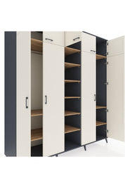 Kronos Dolap 12 Raflı 9 Kapaklı 2 Askılı 220x59x243 - S784M016V15C