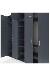 Kronos Dolap 12 Raflı 9 Kapaklı 2 Askılı 220x59x243 - S784M016V17C