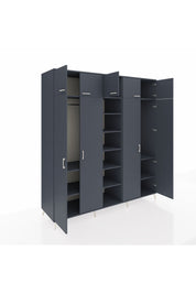 Kronos Dolap 12 Raflı 9 Kapaklı 2 Askılı 220x59x243 - S784M016V17C