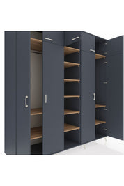 Kronos Dolap 12 Raflı 9 Kapaklı 2 Askılı 220x59x243 - S784M016V18C