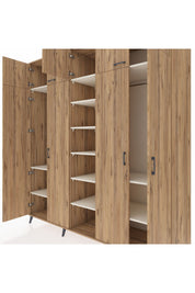 Kronos Dolap 12 Raflı 9 Kapaklı 2 Askılı 220x59x243 - S784M016V19C
