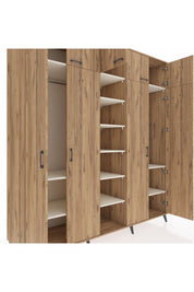 Kronos Dolap 12 Raflı 9 Kapaklı 2 Askılı 220x59x243 - S784M016V19C