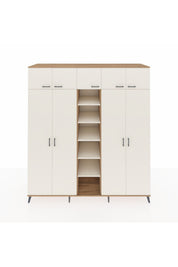 Kronos Dolap 12 Raflı 9 Kapaklı 2 Askılı 220x59x243 - S784M016V22C