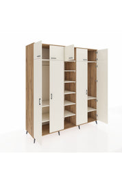 Kronos Dolap 12 Raflı 9 Kapaklı 2 Askılı 220x59x243 - S784M016V22C