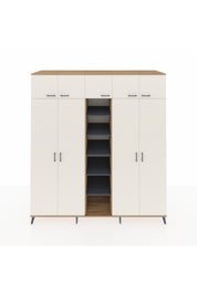 Kronos Dolap 12 Raflı 9 Kapaklı 2 Askılı 220x59x243 - S784M016V23C