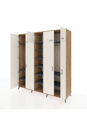 Kronos Dolap 12 Raflı 9 Kapaklı 2 Askılı 220x59x243 - S784M016V23C