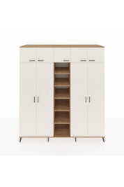 Kronos Dolap 12 Raflı 9 Kapaklı 2 Askılı 220x59x243 - S784M016V24C