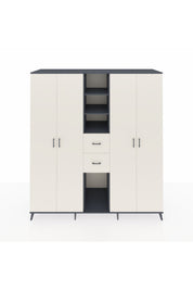 Kronos Dolap 15 Raflı 2 Çekmeceli 4 Kapaklı 220x59x243 - S784M018V13C