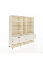 Kronos Dolap 12 Raflı 6 Çekmeceli 220x59x243 - S784M019V04C